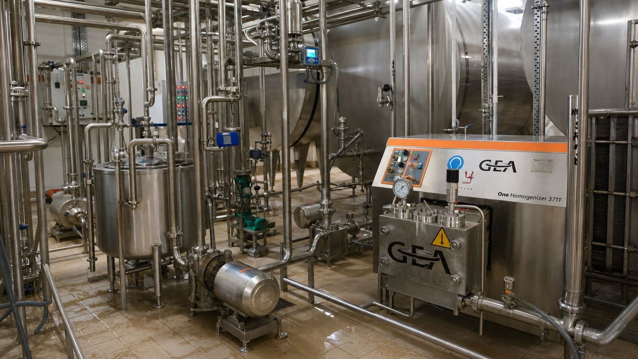Homogenisation — ATMAN lassi and buttermilk plant
