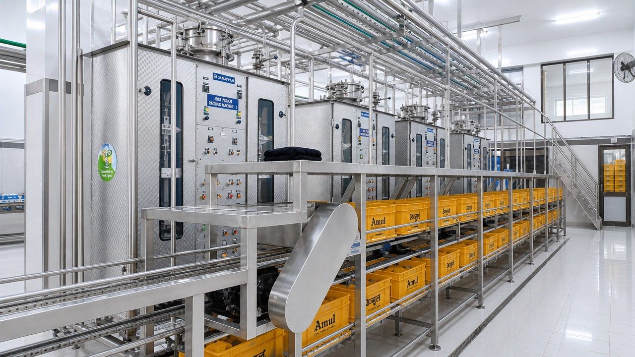 Lassi and buttermilk processing facility — ATMAN Group