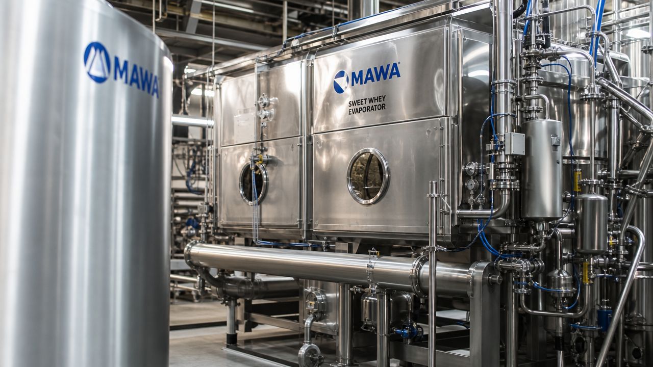 Pre-heating and concentration — ATMAN mawa khoa plant