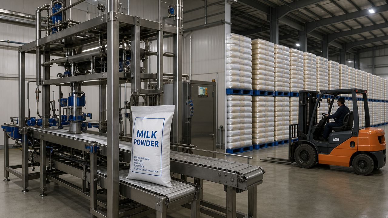 Milk powder processing facility — ATMAN Group