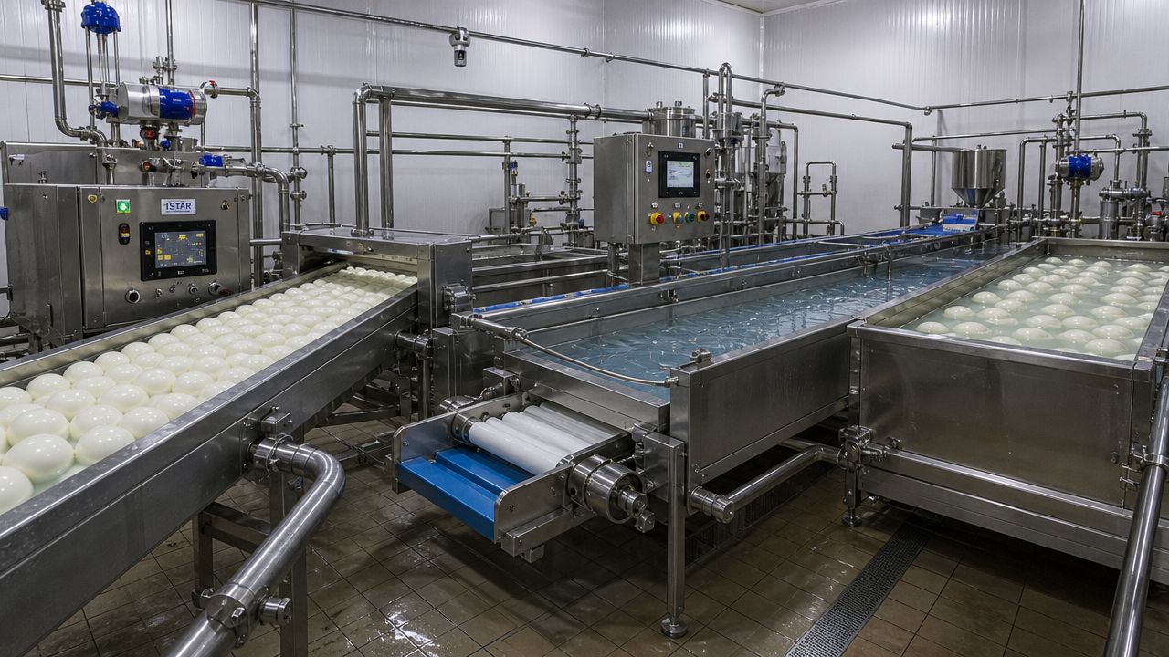 Mozzarella cheese processing facility — ATMAN Group