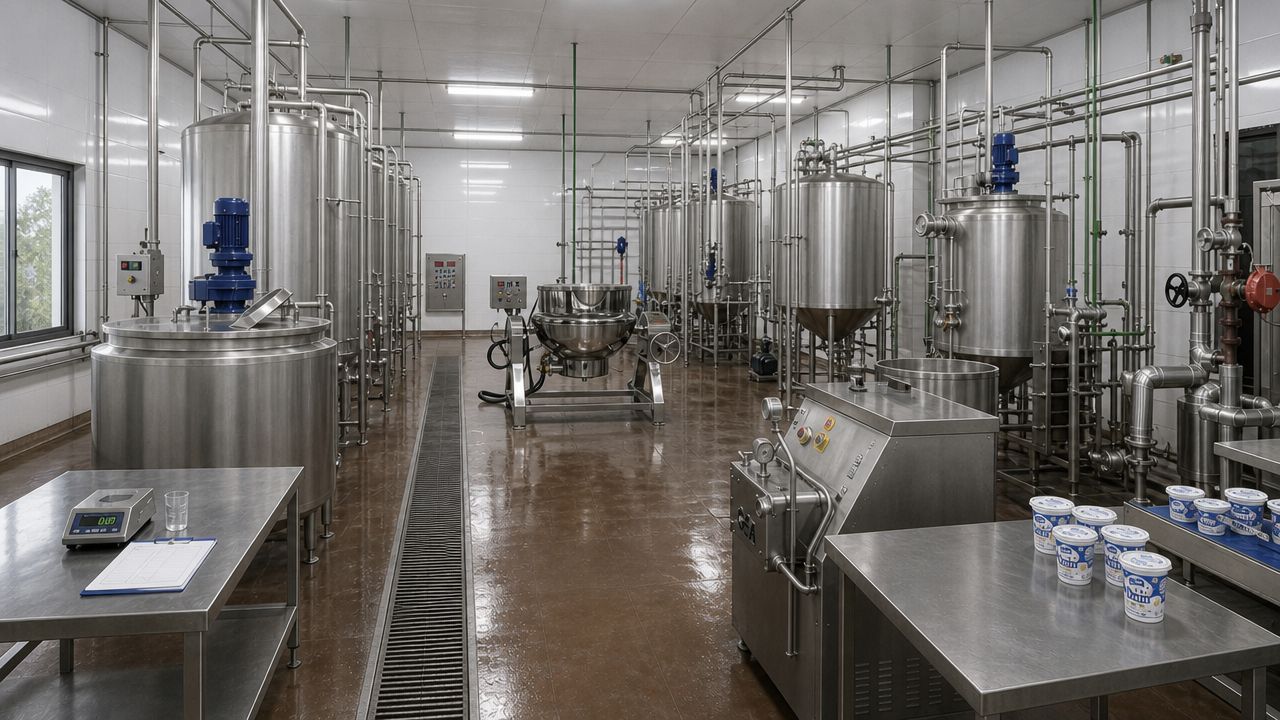 Shrikhand and mishti dahi processing facility — ATMAN Group