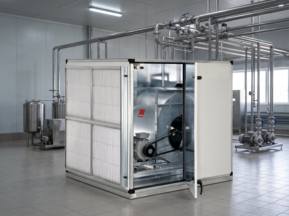 Air handling unit (AHU) for HVAC and process ventilation — ATMAN HVAC & Utility