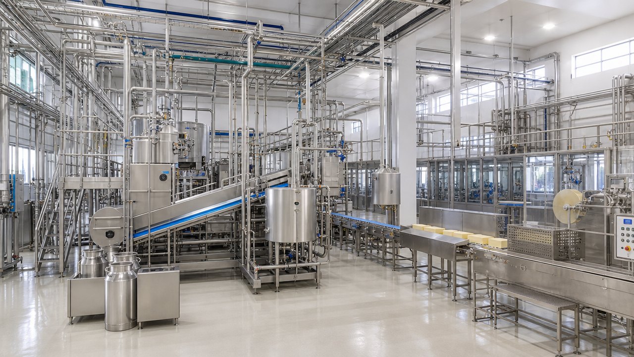 CBMM continuous butter making machine line — ATMAN turnkey butter and ghee plant