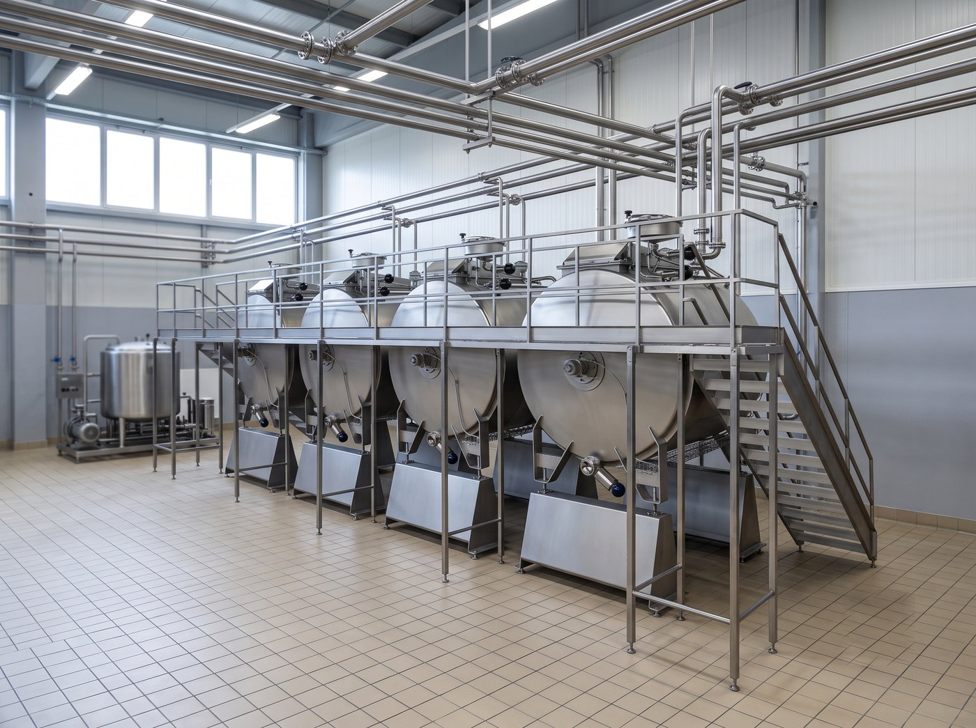 Cheese vat / cheese making vat β ATMAN turnkey cheese plant