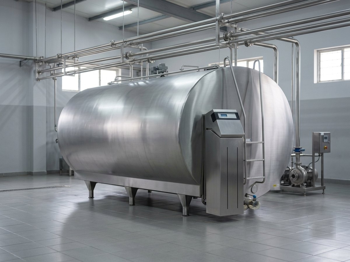 Bulk milk cooler (BMC) chilling plant β ATMAN turnkey dairy