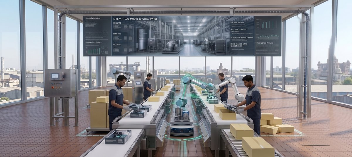 Collaborative robots (cobots) working alongside operators — ATMAN Robotics