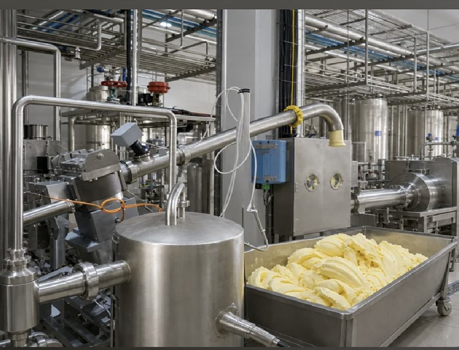 Commercial butter plant β ATMAN turnkey dairy