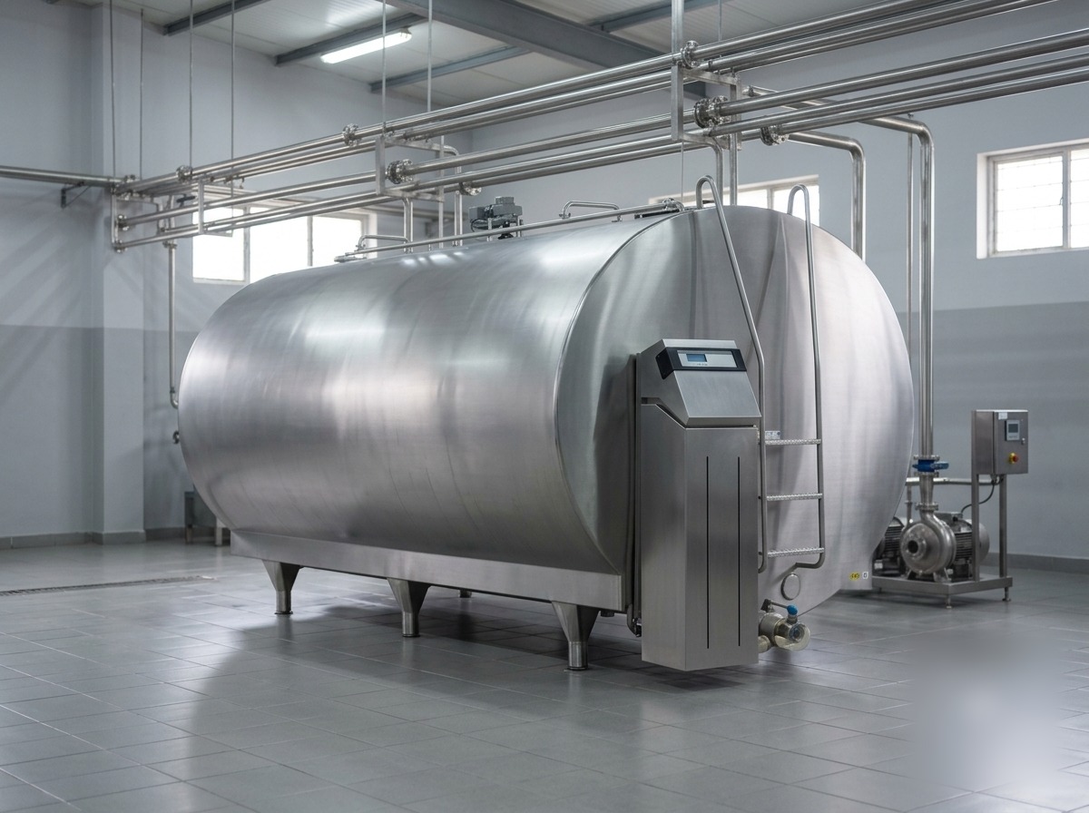 Raw milk reception and chilling system by ATMAN Group India