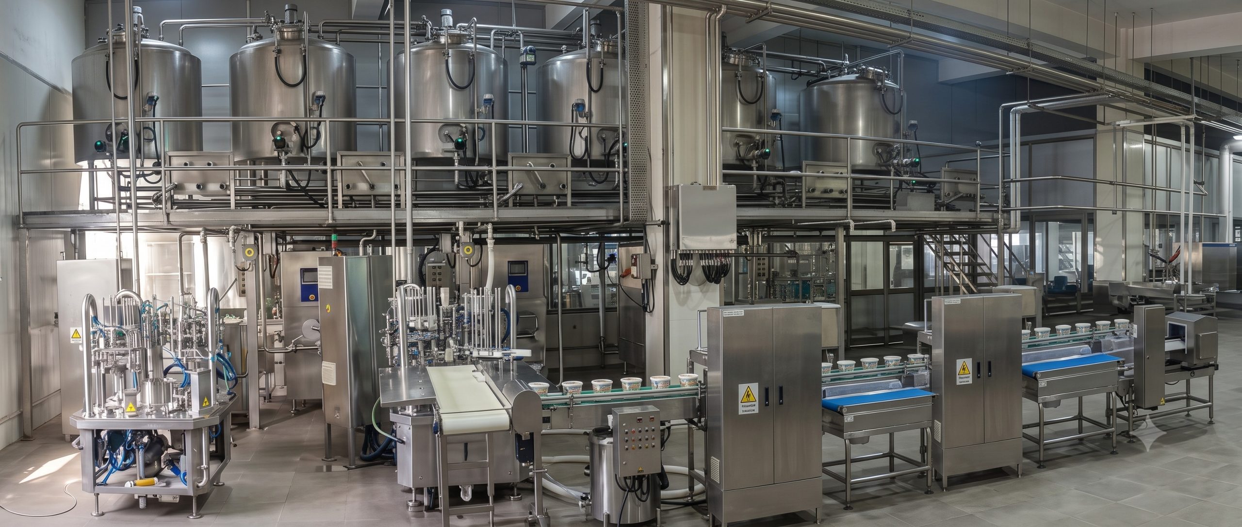 Ice cream batch freezer — ATMAN turnkey ice cream plant