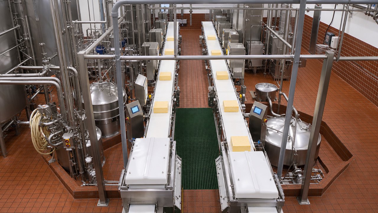 Mozzarella brining and packing machine — ATMAN turnkey mozzarella plant