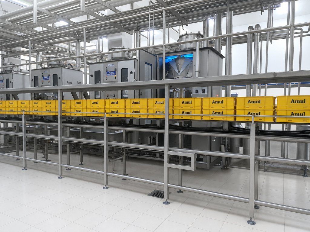 Milk pouch filling machine — ATMAN turnkey dairy plant