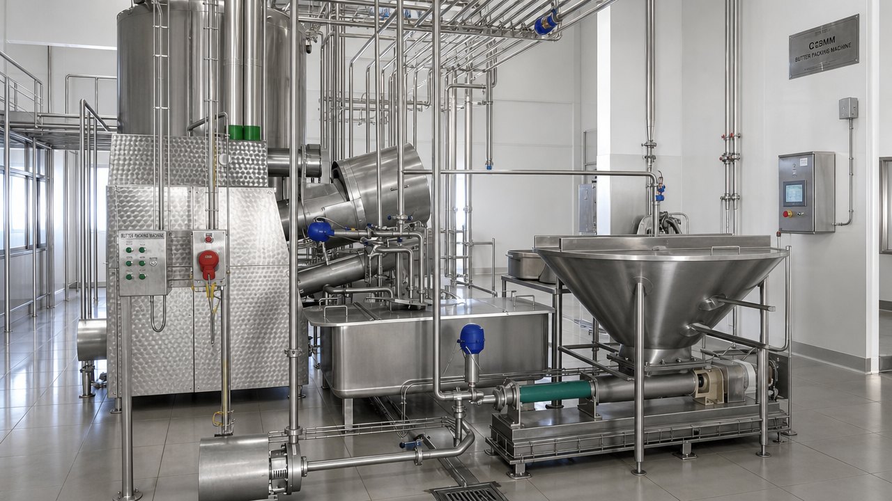 Small butter plant β ATMAN turnkey dairy
