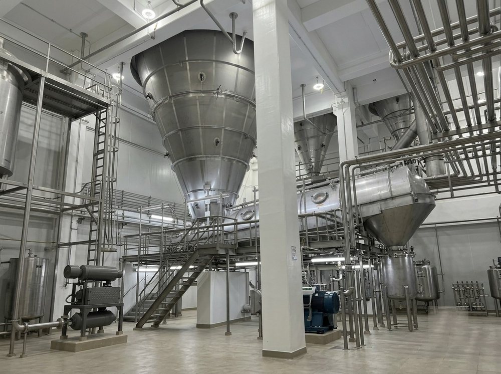 Whey spray dryer and evaporator — ATMAN whey processing plant